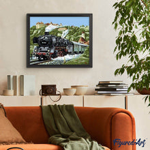 Carica l'immagine nel visualizzatore di Gallery, Dipingere con i numeri - Locomotiva A Vapore
