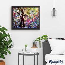Carica l'immagine nel visualizzatore di Gallery, Dipingere con i numeri - Albero Effetto Vetro Colorato