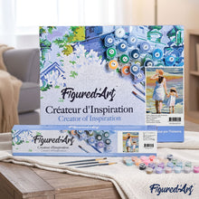 Carica l'immagine nel visualizzatore di Gallery, Dipingere con i numeri - Madre E Figlia In Spiaggia