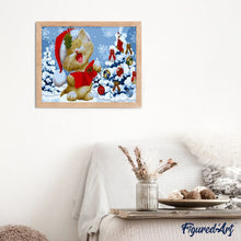 Carica l'immagine nel visualizzatore di Gallery, Dipingere con i numeri - Gatto Di Natale