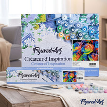 Carica l'immagine nel visualizzatore di Gallery, Dipingere con i numeri - Rose Multicolori