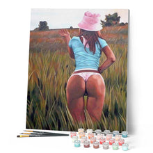 Carica l'immagine nel visualizzatore di Gallery, Dipingere con i numeri - Una Ciocca Di Sensualità Figured'Art