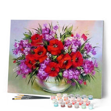 Carica l'immagine nel visualizzatore di Gallery, Dipingere con i numeri - Bouquet Colorato Figured'Art