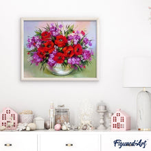 Carica l'immagine nel visualizzatore di Gallery, Dipingere con i numeri - Bouquet Colorato