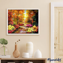 Carica l'immagine nel visualizzatore di Gallery, Dipingere con i numeri - Foresta Colorata