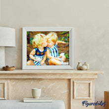 Carica l'immagine nel visualizzatore di Gallery, Dipingere con i numeri - Amare I Bambini