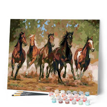 Carica l'immagine nel visualizzatore di Gallery, Dipingere con i numeri - Cavalli Nel Ranch Figured'Art