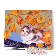 Carica l'immagine nel visualizzatore di Gallery, Dipingere con i numeri - Gattino Su Un Ramo Figured'Art