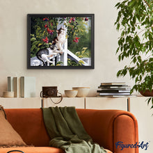 Carica l'immagine nel visualizzatore di Gallery, Dipingere con i numeri - Gatti E Colibrì