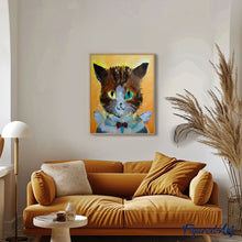 Carica l'immagine nel visualizzatore di Gallery, Dipingere con i numeri - Piccolo Angelo Gatto