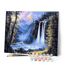 Carica l'immagine nel visualizzatore di Gallery, Dipingere con i numeri - Vista Cascata Figured'Art