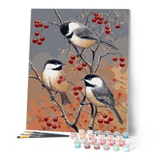 Carica l'immagine nel visualizzatore di Gallery, Dipingere con i numeri - Uccelli E Alberi Da Frutto Figured'Art