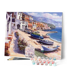 Carica l'immagine nel visualizzatore di Gallery, Dipingere con i numeri - Piccolo Villaggio In Spagna Figured'Art