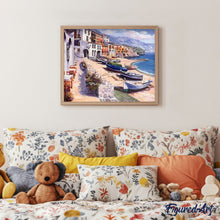 Carica l'immagine nel visualizzatore di Gallery, Dipingere con i numeri - Piccolo Villaggio In Spagna