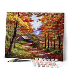 Carica l'immagine nel visualizzatore di Gallery, Dipingere con i numeri - Sentiero D'Autunno Figured'Art