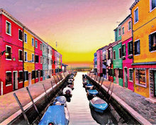 Carica l'immagine nel visualizzatore di Gallery, Dipingere con i numeri - Burano