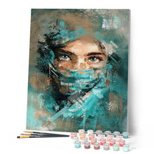 Carica l'immagine nel visualizzatore di Gallery, Dipingere con i numeri - Sguardo ammaliante Figured'Art