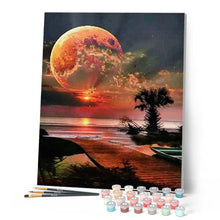 Carica l'immagine nel visualizzatore di Gallery, Dipingere con i numeri - Superluna Figured'Art