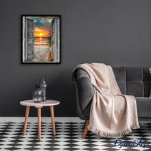 Carica l'immagine nel visualizzatore di Gallery, Dipingere con i numeri - Porta sul mare