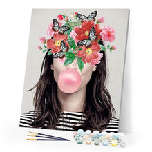Carica l'immagine nel visualizzatore di Gallery, Dipingere con i numeri - Bubble gum Figured'Art