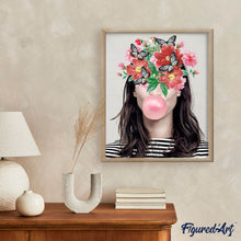 Carica l'immagine nel visualizzatore di Gallery, Dipingere con i numeri - Bubble gum