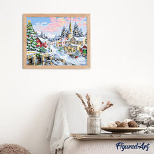 Carica l'immagine nel visualizzatore di Gallery, Dipingere con i numeri - Neve Di Natale