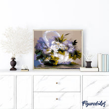 Carica l'immagine nel visualizzatore di Gallery, Dipingere con i numeri - Grazioso Cesto Di Fiori