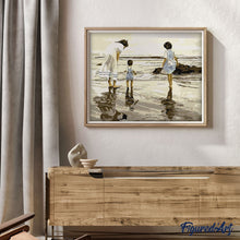 Carica l'immagine nel visualizzatore di Gallery, Dipingere con i numeri - Famiglia E Mare