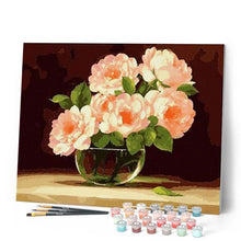 Carica l'immagine nel visualizzatore di Gallery, Dipingere con i numeri - Cinque Fiori In Un Vaso Figured'Art