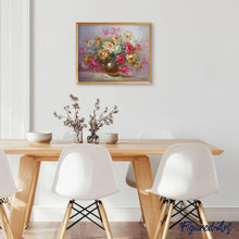 Carica l'immagine nel visualizzatore di Gallery, Dipingere con i numeri - Fiori Romantici In Un Vaso