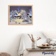 Carica l'immagine nel visualizzatore di Gallery, Dipingere con i numeri - Chalet Sulla Neve