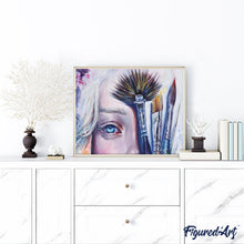 Carica l'immagine nel visualizzatore di Gallery, Dipingere con i numeri - Viso E Pennelli