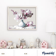 Carica l'immagine nel visualizzatore di Gallery, Dipingere con i numeri - Magnolia