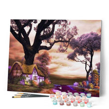 Carica l'immagine nel visualizzatore di Gallery, Dipingere con i numeri - Paesaggio Viola Figured'Art