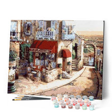 Carica l'immagine nel visualizzatore di Gallery, Dipingere con i numeri - Piccolo Villaggio Vintage Figured'Art
