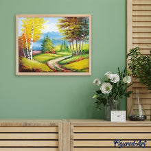 Carica l'immagine nel visualizzatore di Gallery, Dipingere con i numeri - Foglie Di Autunno Gialle