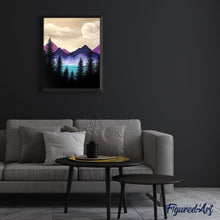 Carica l'immagine nel visualizzatore di Gallery, Dipingere con i numeri - Foresta e il lago