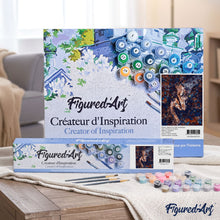 Carica l'immagine nel visualizzatore di Gallery, Dipingere con i numeri - Giraffe e fiori