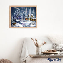 Carica l'immagine nel visualizzatore di Gallery, Dipingere con i numeri - Casa Nella Neve