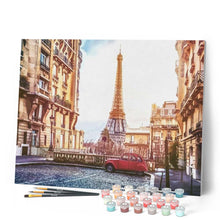 Carica l'immagine nel visualizzatore di Gallery, Dipingere con i numeri - Vecchia Automobile Francese A Parigi Figured'Art