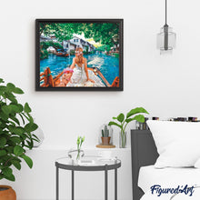 Carica l'immagine nel visualizzatore di Gallery, Dipingere con i numeri - Passeggiata Romantica Sposi
