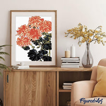 Carica l'immagine nel visualizzatore di Gallery, Dipingere con i numeri - Fiori Astratti