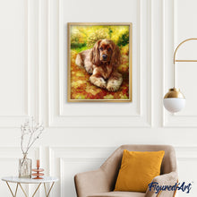 Carica l'immagine nel visualizzatore di Gallery, Dipingere con i numeri - Il Golden Retriever
