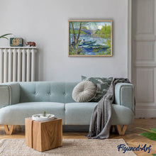 Carica l'immagine nel visualizzatore di Gallery, Dipingere con i numeri - Pescatore