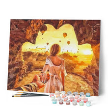Carica l'immagine nel visualizzatore di Gallery, Dipingere con i numeri - Passeggiata Romantica In Egitto Figured'Art