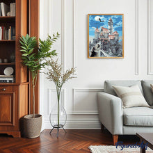 Carica l'immagine nel visualizzatore di Gallery, Dipingere con i numeri - Castello E Lupo