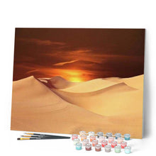 Carica l'immagine nel visualizzatore di Gallery, Dipingere con i numeri - Crepuscolo Nel Deserto Figured'Art