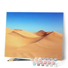 Carica l'immagine nel visualizzatore di Gallery, Dipingere con i numeri - Cielo Blu Nel Deserto Figured'Art