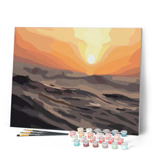 Carica l'immagine nel visualizzatore di Gallery, Dipingere con i numeri - Tramonto Nel Deserto Figured'Art