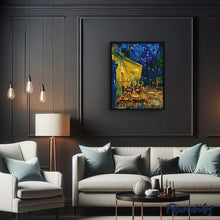 Carica l'immagine nel visualizzatore di Gallery, Dipingere con i numeri - Van Gogh Terrazza Del Caffé Di Notte